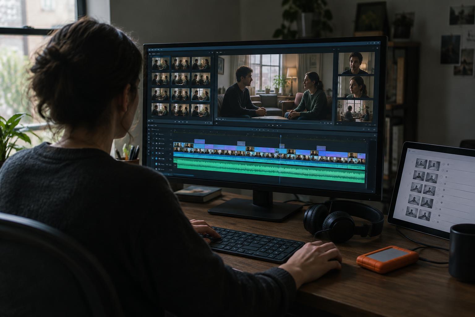 Building a Rough Cut: A Beginner’s Workflow from Synced Footage to First Assembly