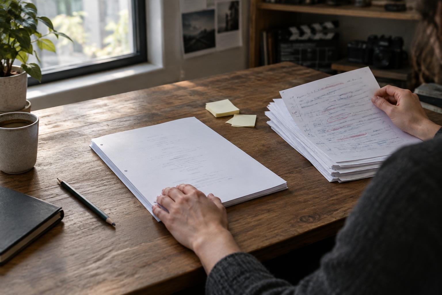 How to Use Script Feedback Without Trying to Apply Every Note