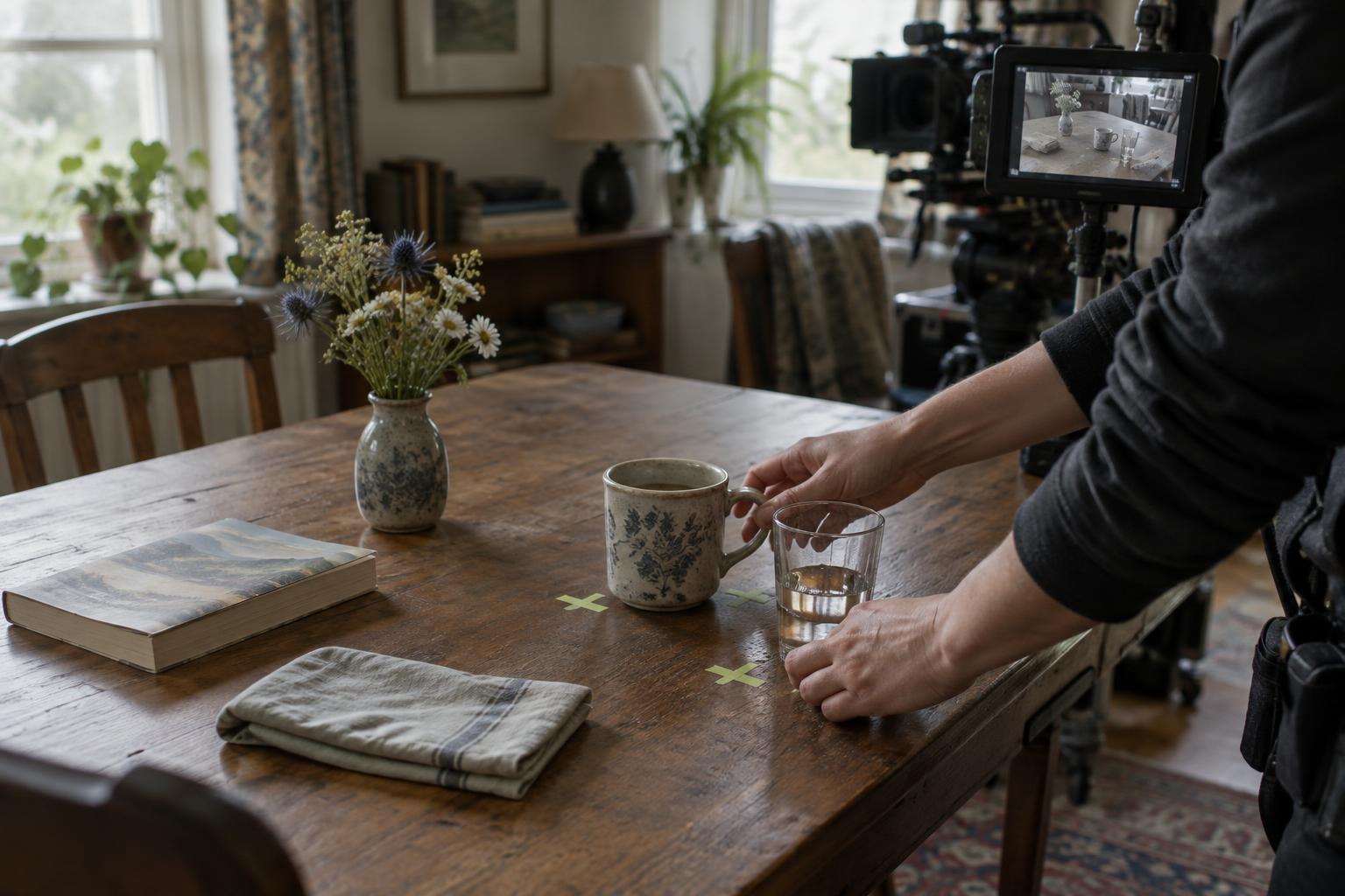 Tracking Prop and Set-Dressing Continuity Across Shooting Days