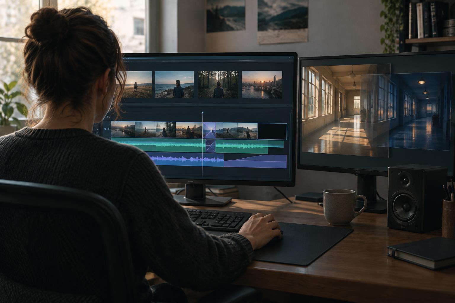 Dissolves, Fades and Hard Cuts: Choosing Transitions for Story